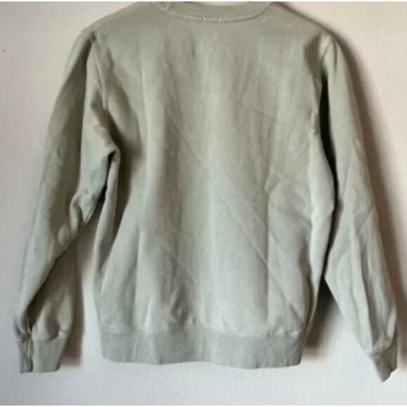 John Galt 'Cowboys' Crewneck Sweatshirt in GREEN (O/S) - Picture 3 of 8